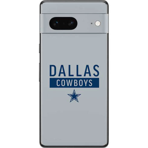 NFL Dallas Cowboys Silver Performance Series Pixel Skins